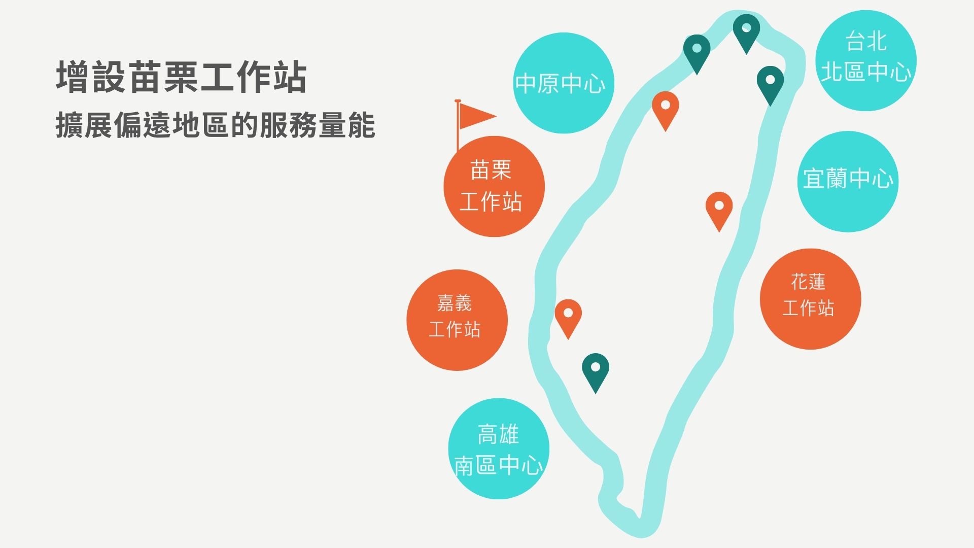 增設苗栗工作站，將聽語服務送達更多早療資源取得不易的聽損兒身邊